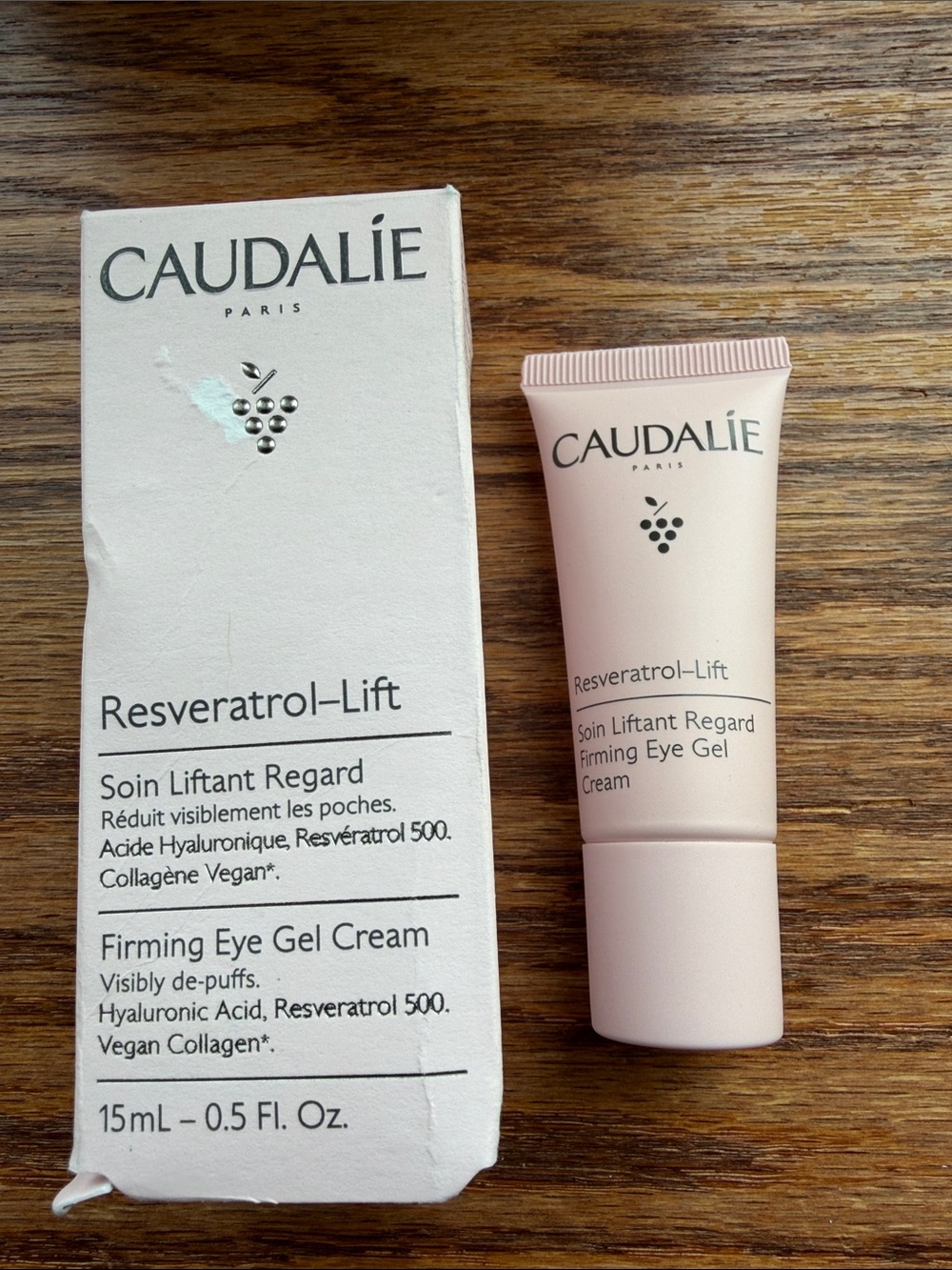 Caudalie Pink Resveratrol-Lift Firming Eye Gel Cream